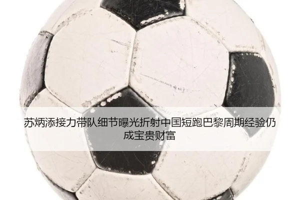 苏炳添接力带队细节曝光折射中国短跑巴黎周期经验仍成宝贵财富